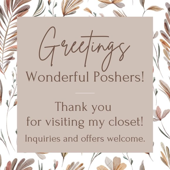 Thanks for visiting my closet! - Picture 1 of 1